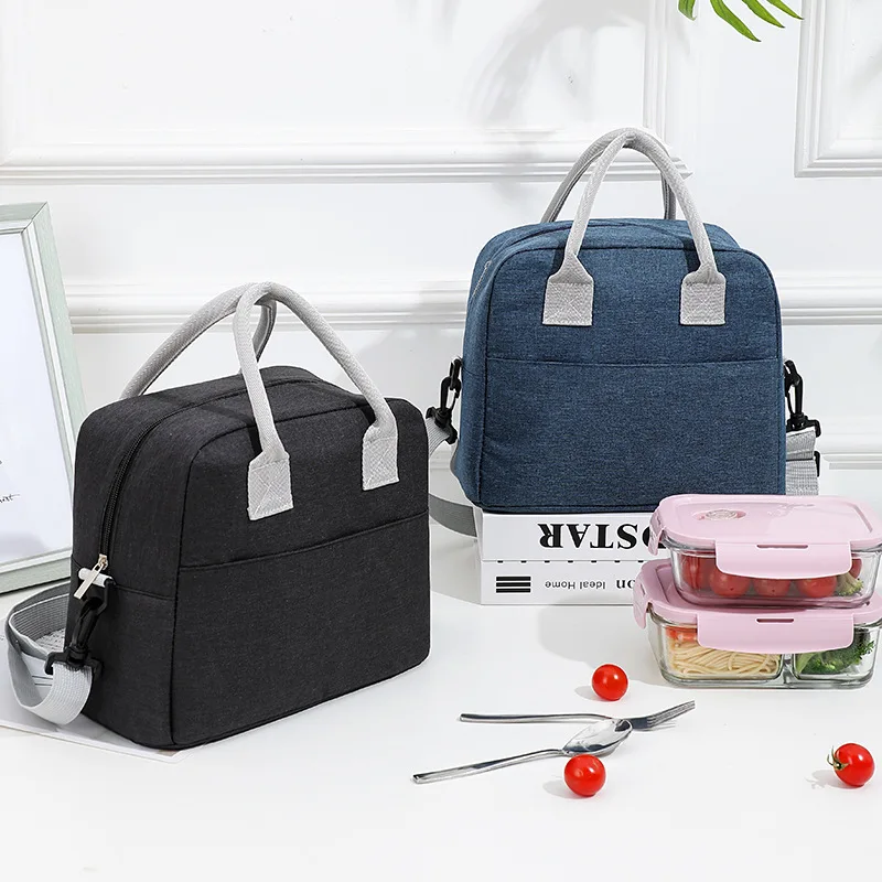 

Men Women's Lunch Box Thermal Bag Large Capacity Food Storage Container Insulated Cooler Bags Portable Picnic Travel Handbags