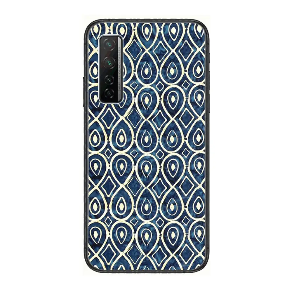 Разноцветные бохо мандала Цветы Чехол для телефона Huawei Nova девочек 2 3 4 5 6 7 8 SE i E Pro