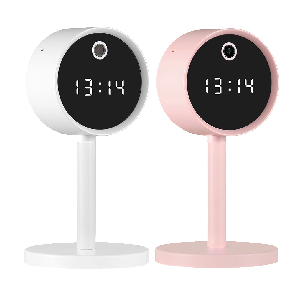 

Video Surveillance Home Security Cameras Alarm Clock Concealed Surveillance Camera Night Vision Home Security Cam