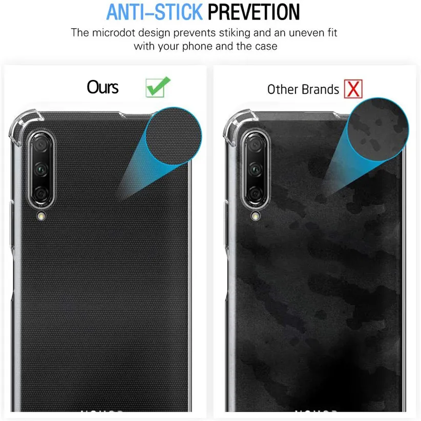 

Capa, Glass + Case for Honor 9 x Anti-shock Silicone Cover Huawei honor 9x premium bumper Cases honor-9x/9a/9c honor 9x pro Case