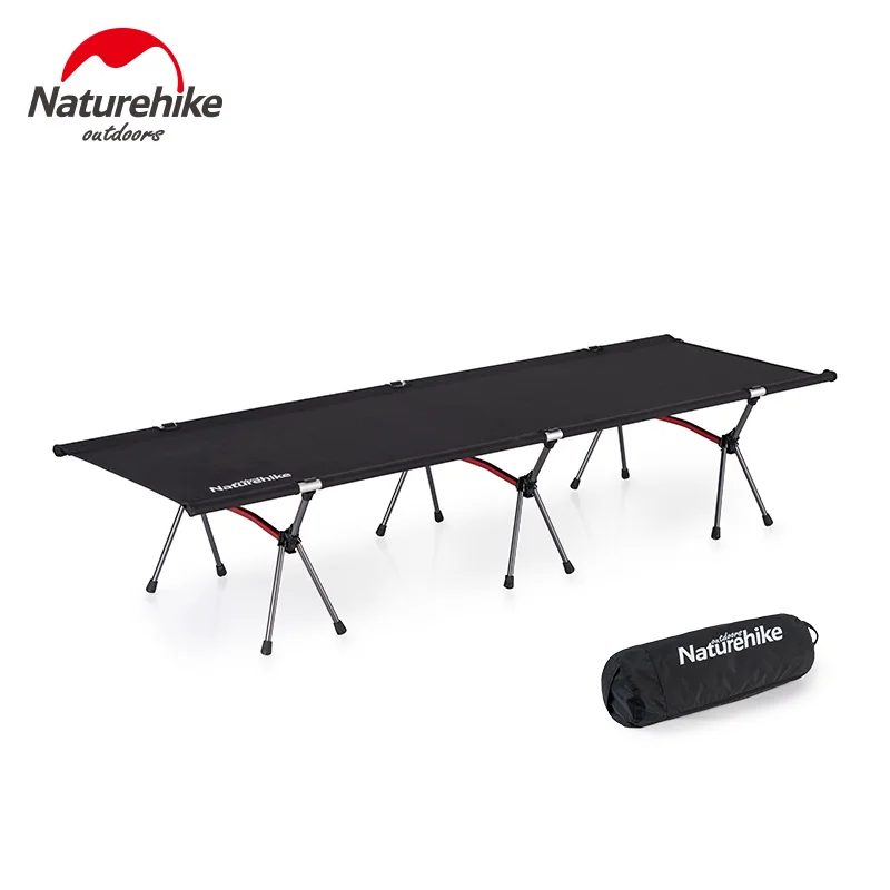 Naturehike Sleeping Pad Camping Tent Cot Hike Bed Outdoor Portable Foldable Aluminium Alloy Camp Travel Leisure | Спорт и