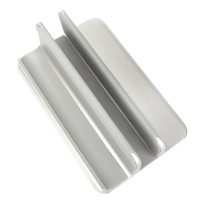 Вертикальная подставка для ноутбука алюминиевый держатель с регулируемым