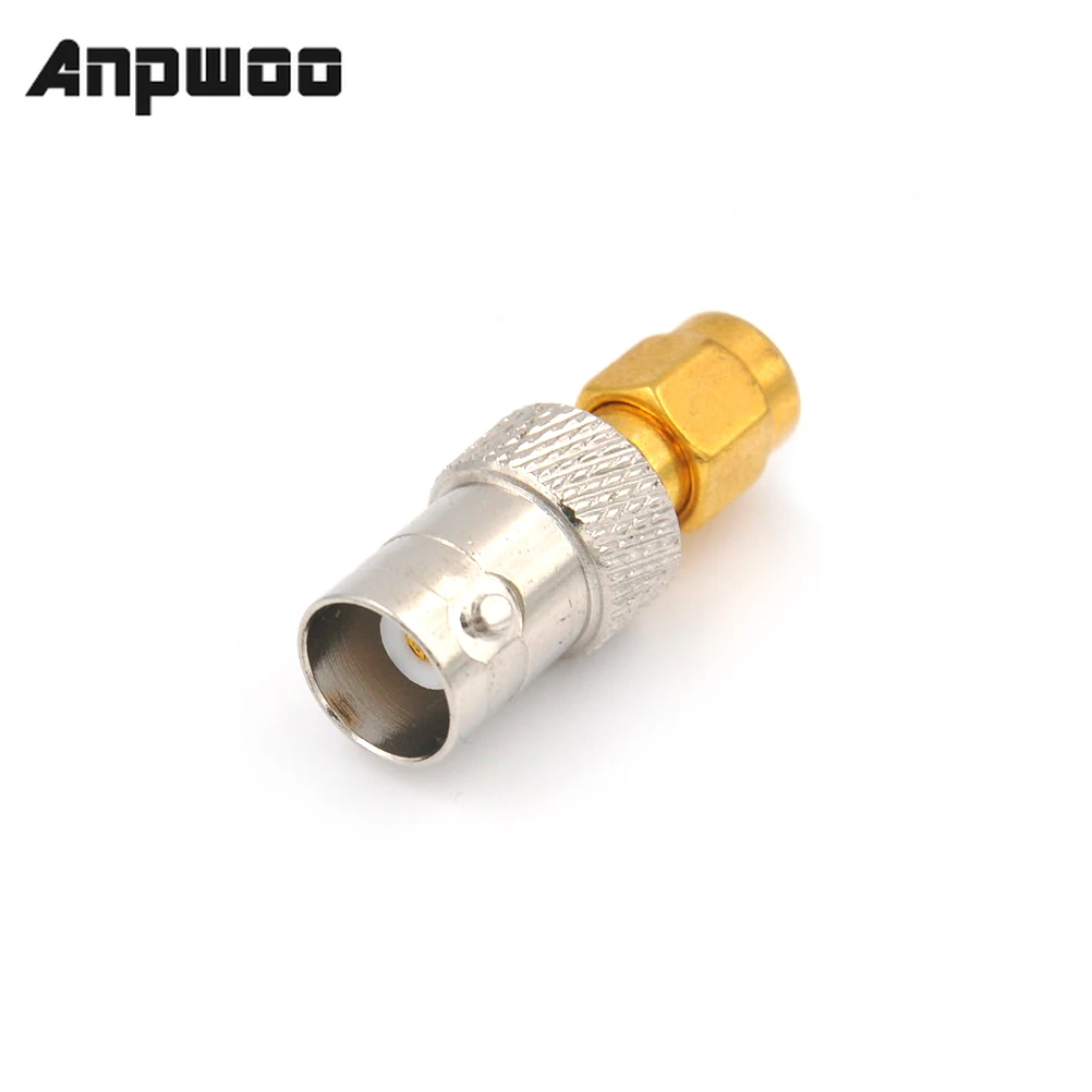 ANPWOO BNC Женский РЧ разъем коаксиальный SMA штекер к Female M/F радио переходник для