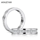 Женское Обручальное кольцо из серебра 925 пробы с имитацией бриллианта