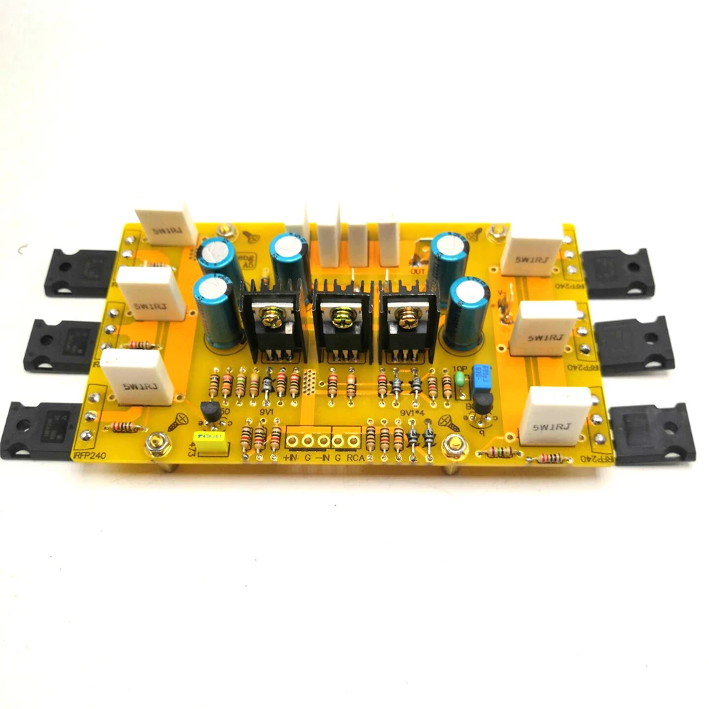 Одна пара односторонних 2 * PASS A5 усилитель мощности платы Hi-Fi IRF240/250 60 Вт + DC35V/с
