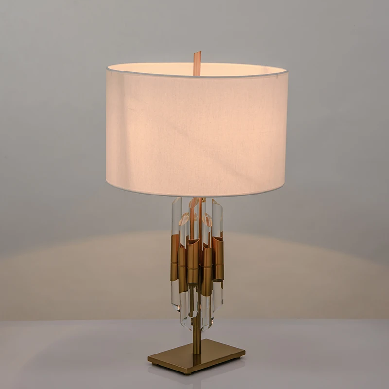 Скандинавский дизайн современный белый бронзовый Железный стеклянный