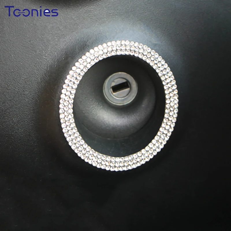 Блестящее сверло зажигания автомобиля Замочная скважина для декоративных колец