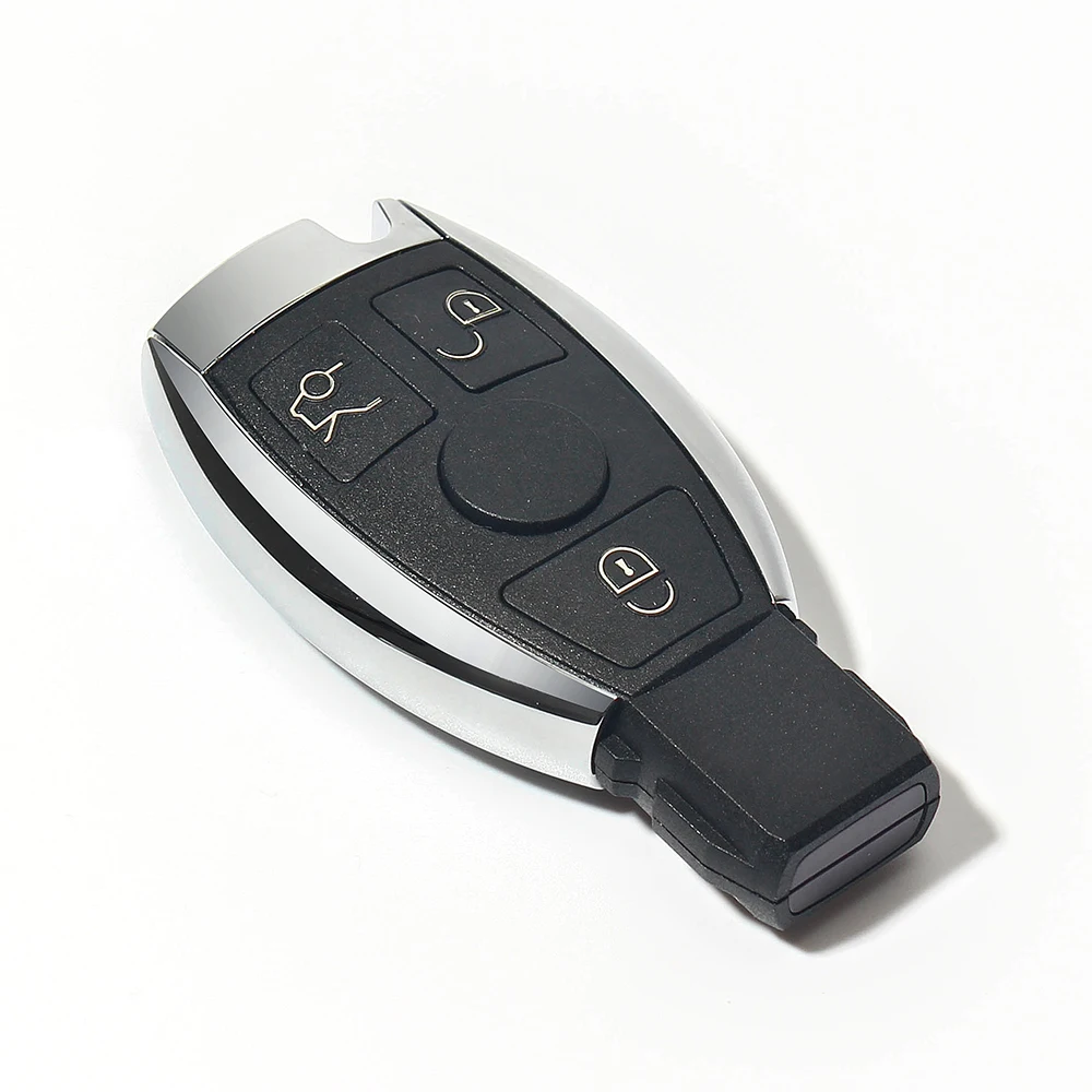 KEYYOU For Mercedes Benz Year 2000+ Supports Original NEC and BGA Smart Remote Key Shell Fob 3 Buttons Replace Case | Автомобили и