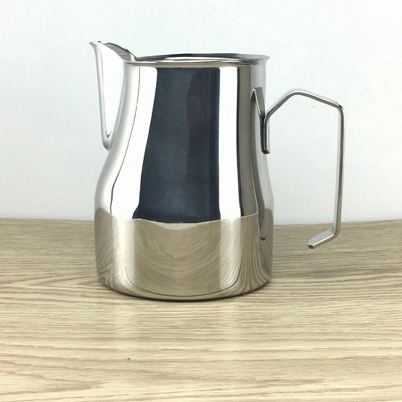 

MLGB Milk Frother Stainless Steel Milk Jug Espresso Cup Latte Milk Coffee Creamer Milk Frother Jug
