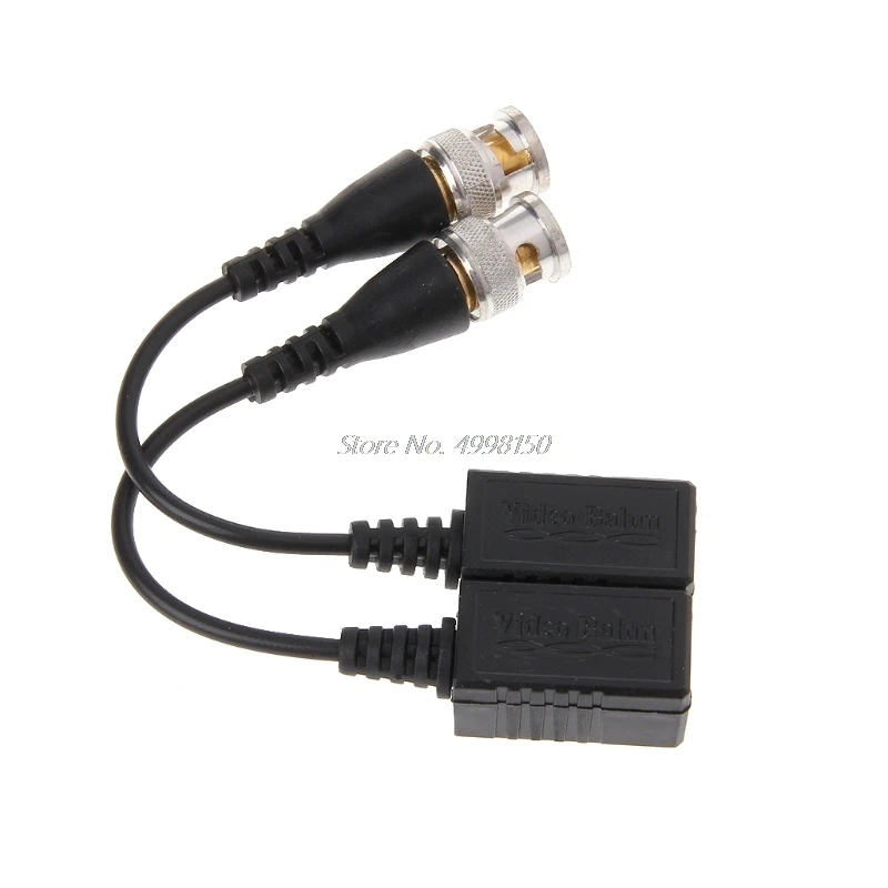 

1 Pair 1CH Passive UTP Video Balun Twisted Transceiver BNC For Cat5 CCTV Camera Wholesale dropshipping