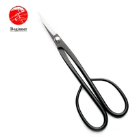 beginner grade 210 mm long handle scissors carbon steel bonsai tools from tianbonsai