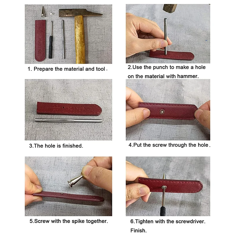 265 комплектов заклепки в виде конуса дерева | Инструменты