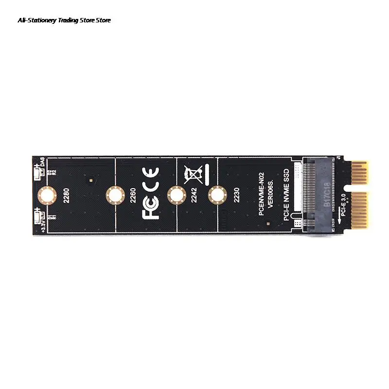 Адаптер PCIE к M2 NVMe SSD X1 Райзер PCI-E PCI Express M Соединитель в форме ключа поддерживает 2230