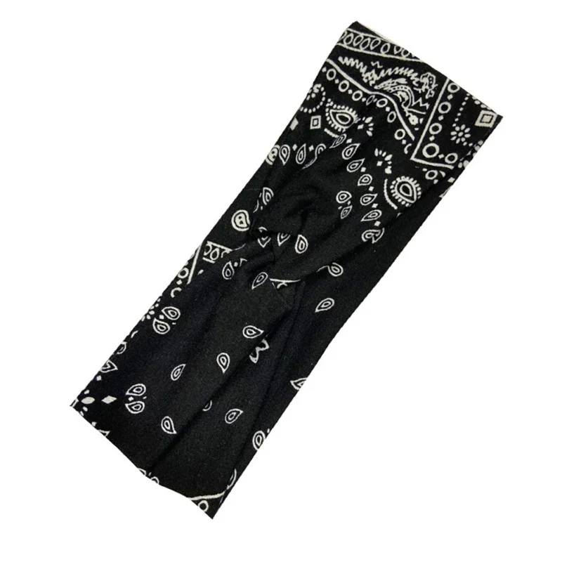 

Bohemia Yoga Absorbent Sport Sweat Headband For Men Women Yoga Hair Bands Sweatband Outdoor Cycling Running Sports Accessories