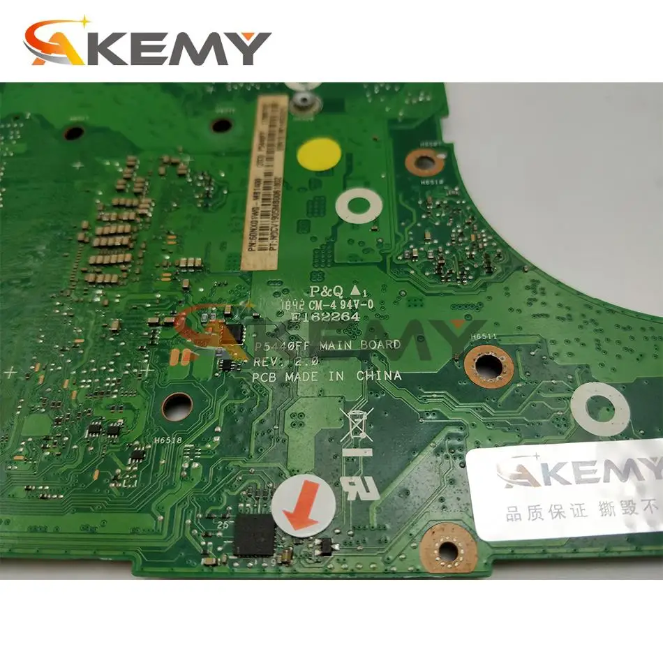 p5440ff original motherboard with 8gb ram i7 8565u v2g for asus p5440 p5440f p5440ff laptop motherboard mainboard tested 100 ok free global shipping