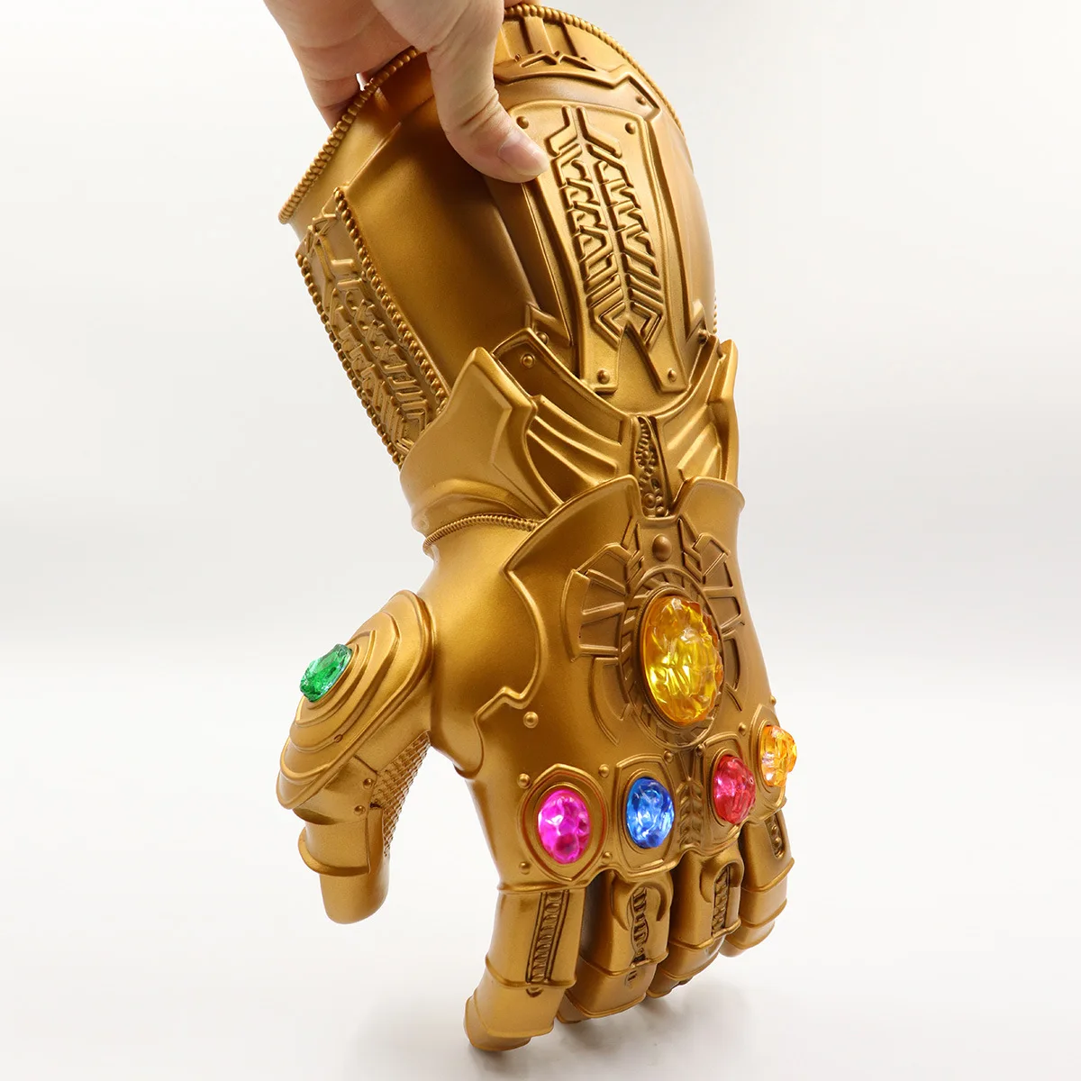 Мести Alliance бесконечные перчатки Thanos Детские 1:1 ювелирные изделия Съемные ПВХ
