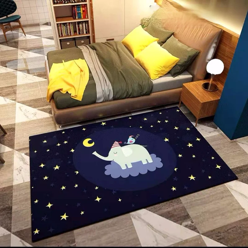 

Cartoon Pattern Rug Living Room Decoration Floor Mat Home Balcony Bathroom Non-slip Entrance Door Mat Bedroom Decorative Carpet