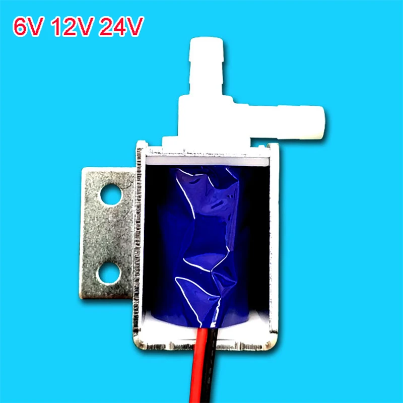 Миниатюрный электромагнитный клапан нормально замкнутый для полива сада 6 в 12 В 24