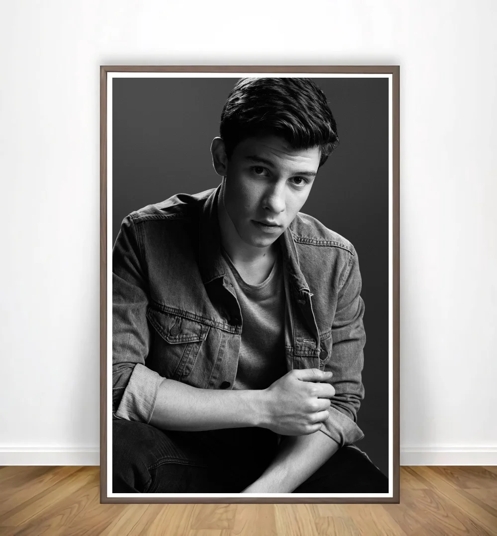 Shawn Mendes Poster ART Canvas Art Painting Wall Pictures For Living Room Home Decor | Дом и сад