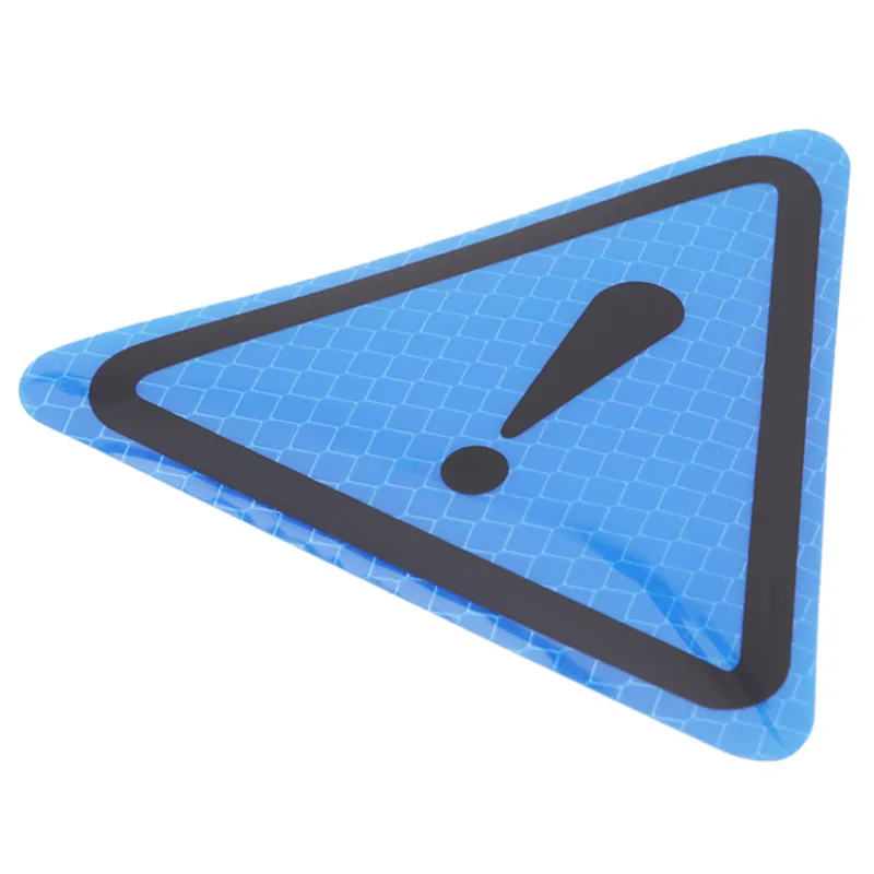 

Universal Reflective Stickers Car Bodywork Decorative Paster Diamond Grade Motorcycle Triangle Warning Label