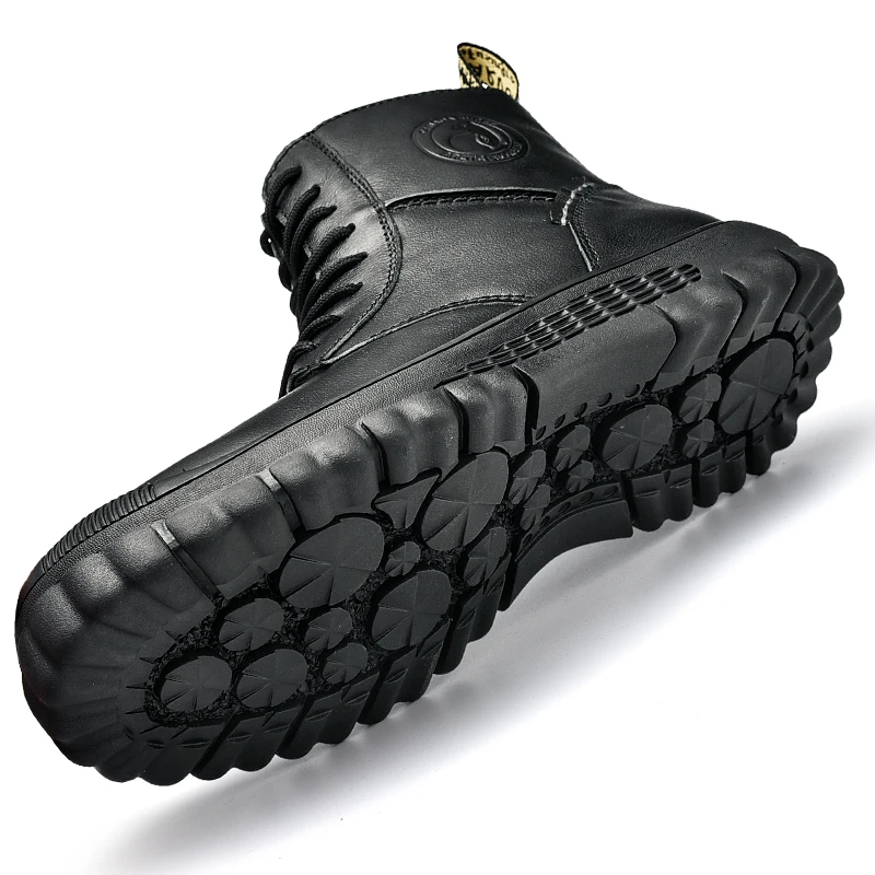 Мужские зимние новые ботинки Martin Мягкая теплая Уличная обувь Модная
