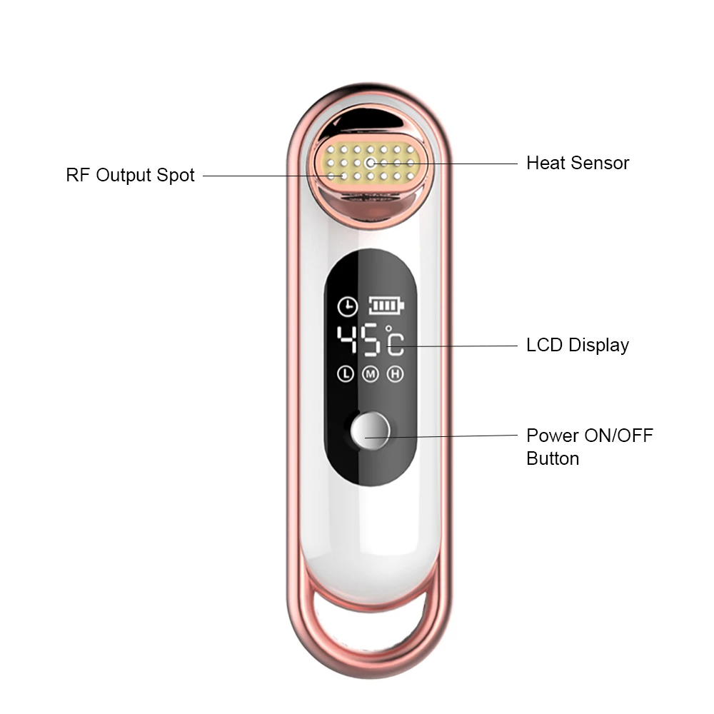 Эффективный прибор для ухода за кожей Электрический лифтинг лица разглаживает