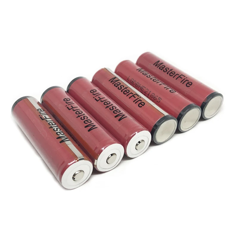 

Wholesale MasterFire Protected ICR18650 HE2 2500mah 18650 3.6V 30A discharge High Drain Rechargeable Lithium Battery with PCB