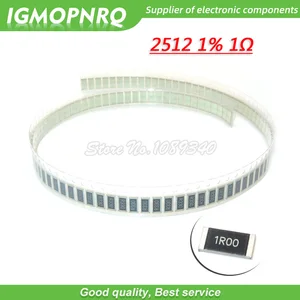 50 шт. 2512 SMD резистор 1 Ом 1% 1 Вт 1R IGMOPNRQ
