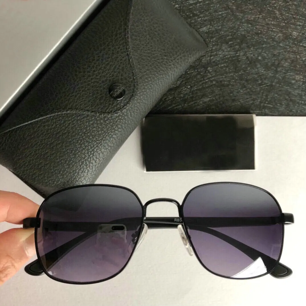 

Luxury Fashion Sunglasses Men Square Sun Ray/Bans Designer Color High Quality Women's Sunglasses Driver Driving Vintage Glasses