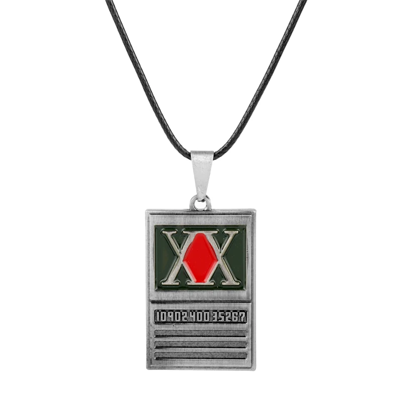 Hunter X Hunter Pendant Necklace GON FREECSS Kulolo Killua Hisoka Chain Metal Necklaces Women Men Charm Gifts Anime Jewelry images - 6