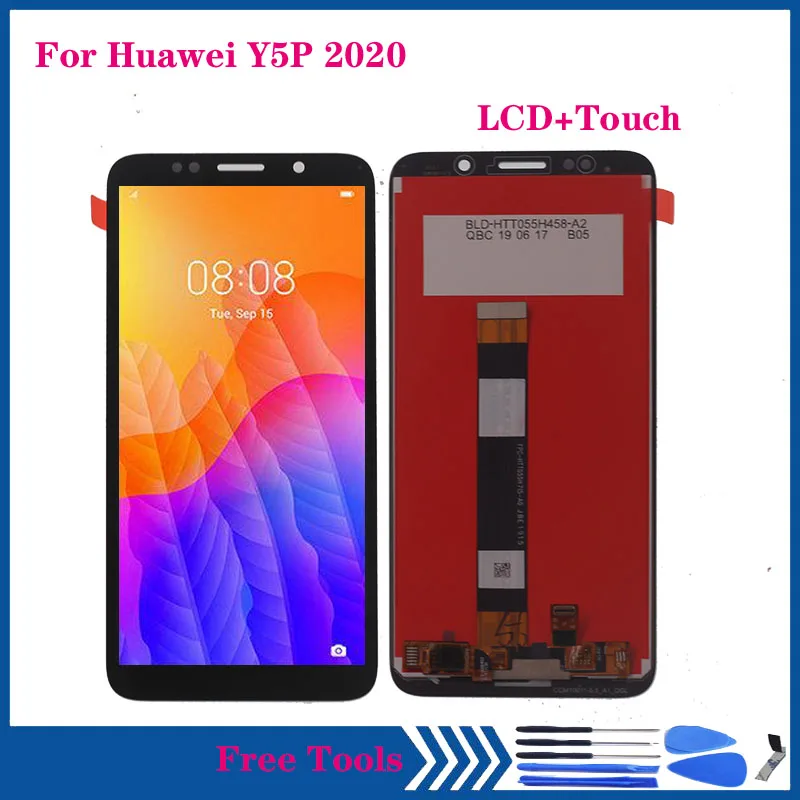 

5.45" Original For Huawei Y5P 2020 DRA-LX9 DRA-L29 DUA-L29A LCD Display Touch Screen Digitizer Assembly Screen repair kit