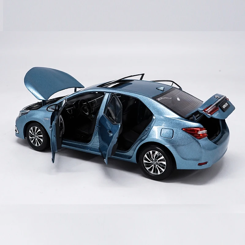 1:18 TOYOTA COROLLA литые под давлением модели автомобилей игрушки металлические