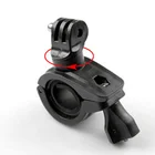 Крепление на руль для экшн-Камеры Gopro Hero 10 9 8 7 6 5 4 Sjcam аксессуары для крепления на велосипедную камеру вращение на 360 