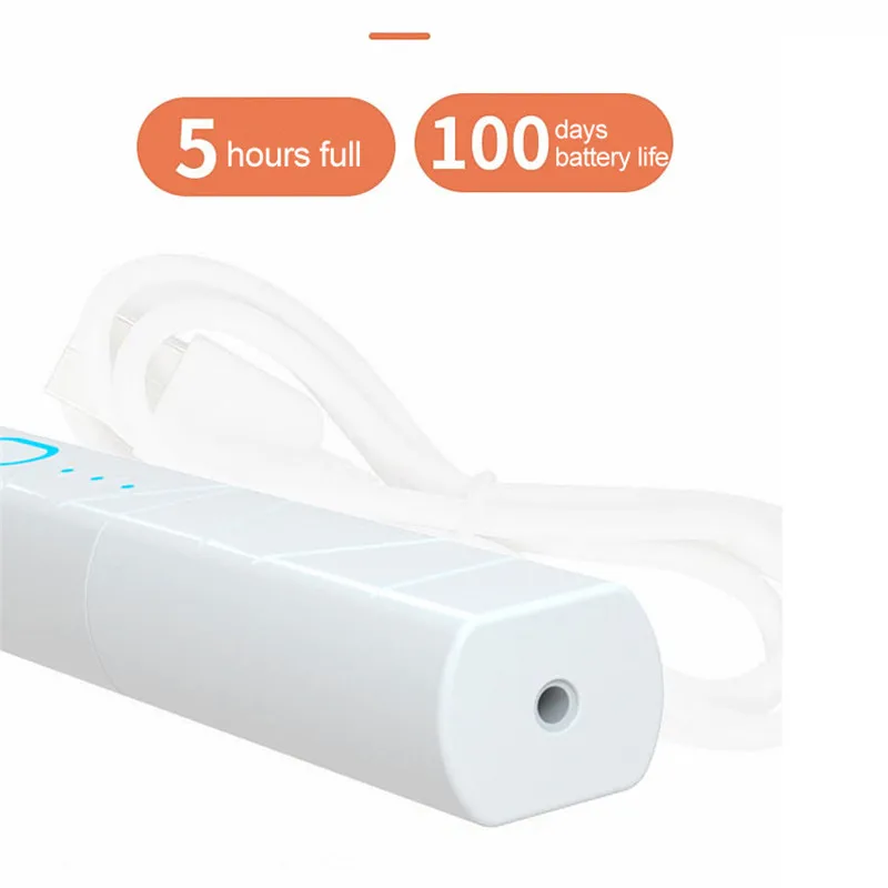 

2 in 1 Portable Electric Dental Scaler Tooth Calculus Remover Oral Hygiene Smoke Stains Tartar Cleaner with toothbrush