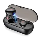 Беспроводные наушники Y30 с поддержкой Bluetooth 5,0, Спортивная Bluetooth-гарнитура, наушники-вкладыши, портативная гарнитура с зарядным боксом, 3D стерео звук