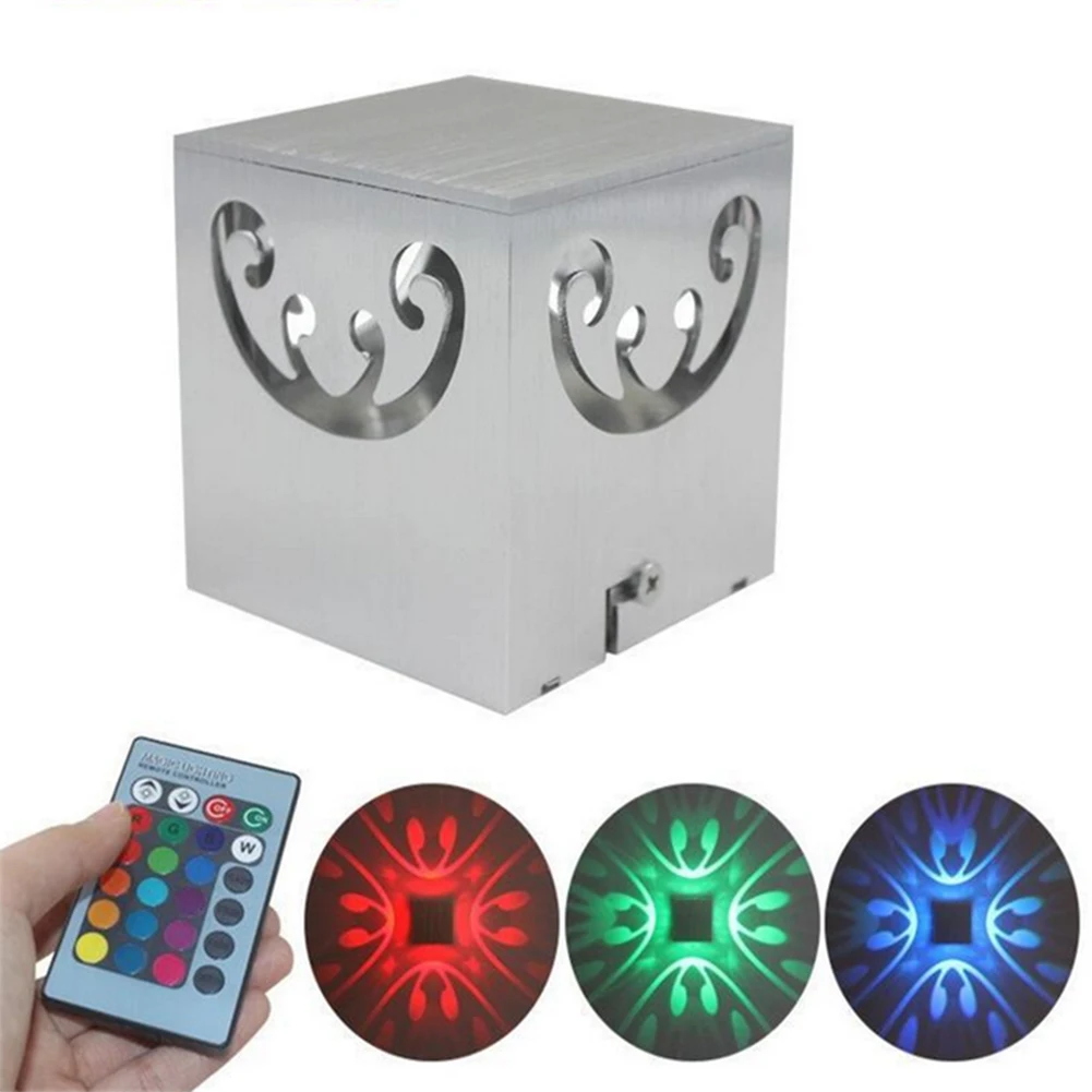 

LED Wall Lamp Wall Mounted Indoor LED Projection Colorful Lighting Mural Luminaire Background Wall Light for Home Hotel KTV Bar