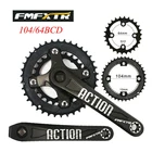 Велосипедная кривошипная система FMFXTR, 170 мм, звезда 10464bcd, двойная скорость 2638t 2X1 0s рукоятка MTB, детали для горного велосипеда