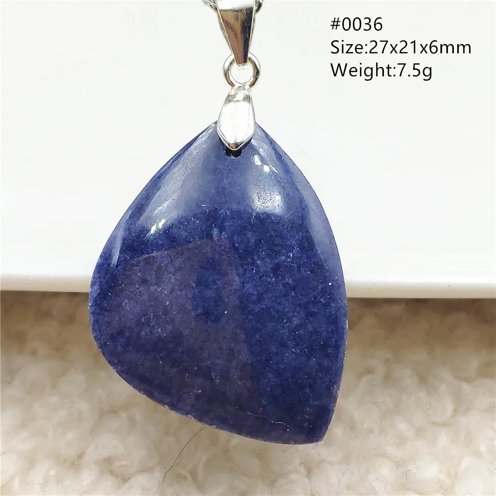 Кулон из натурального синего сапфира для женщин и мужчин сапфировые бусины