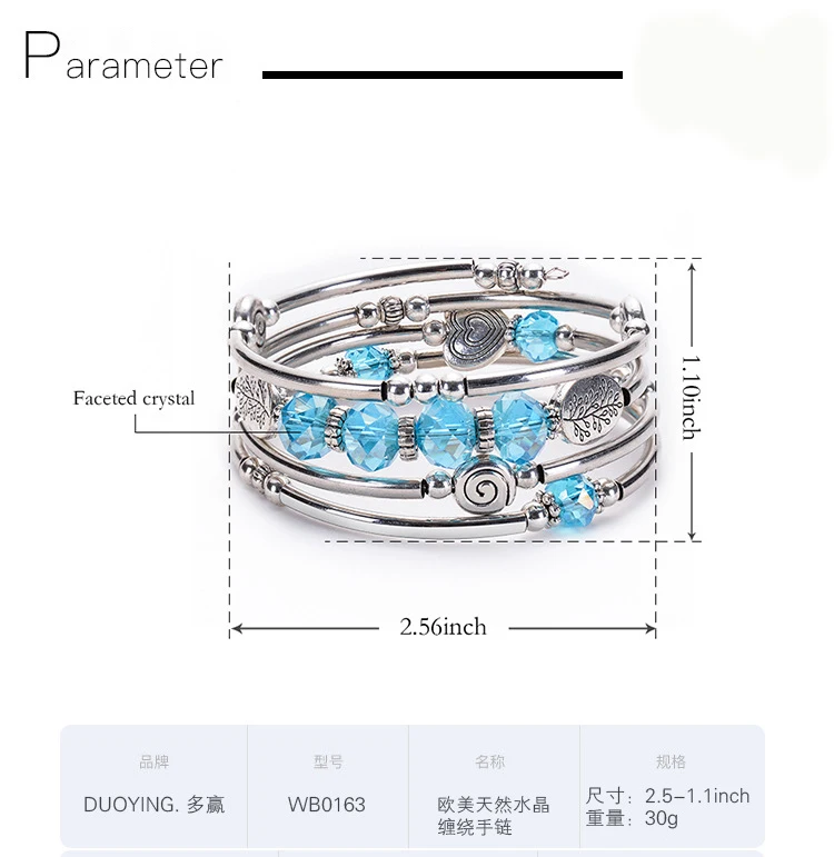 

5 шт./лот натуральный хрустальный обмоточный браслет персиковый браслет в форме сердца Древо жизни многослойный женский браслет уникальный...