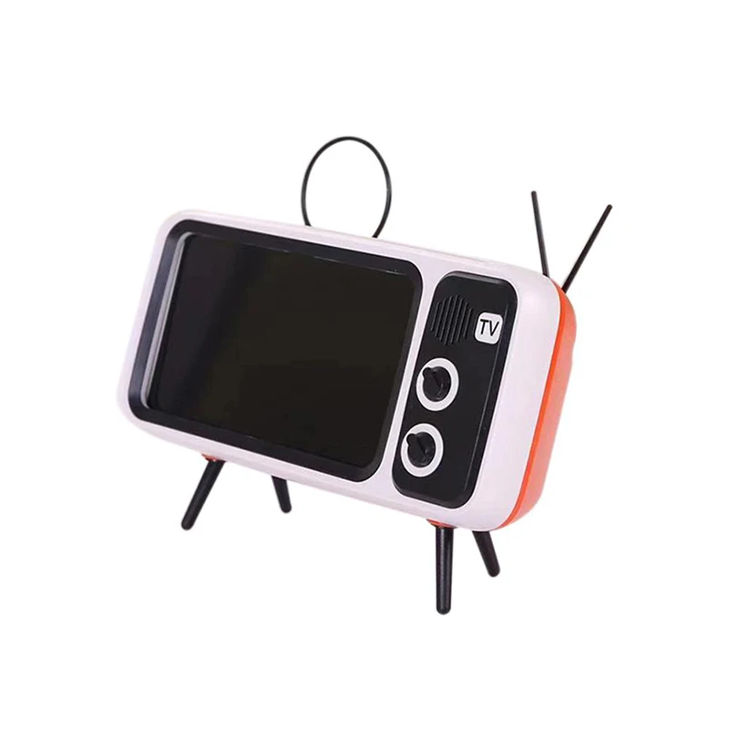 Ретро 90s Bluetooth колонка дизайн телевизора мобильный телефон держатель для 4 7 5