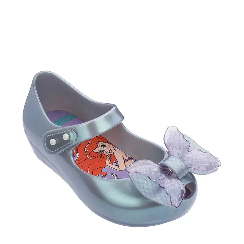 Mini Melissa Ultragirl Mermaid Новинка 2020 года прозрачные сандалии для девочек детские с