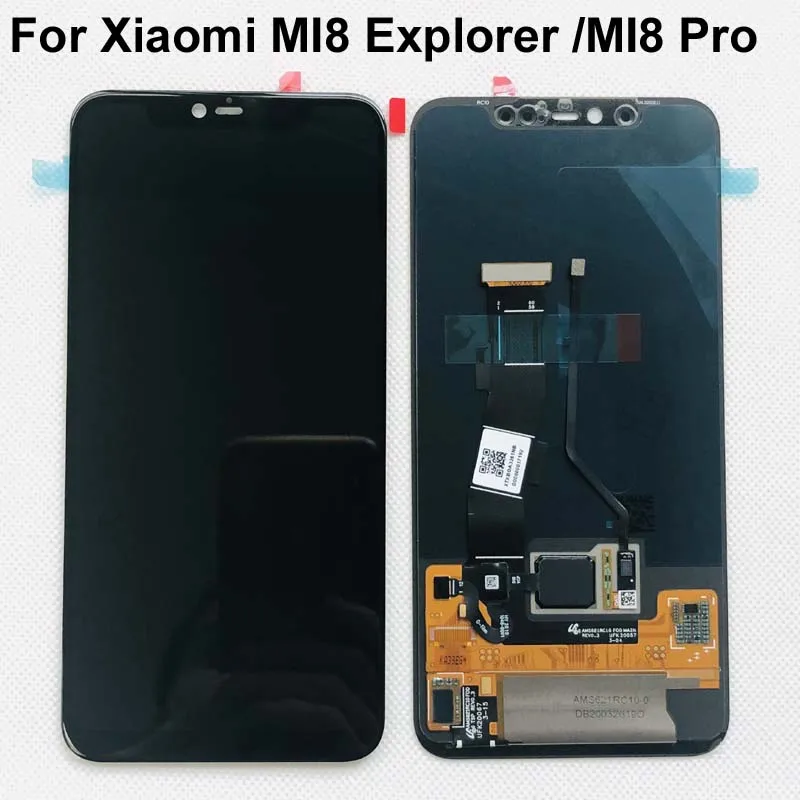 100% Новый оригинальный Amoled ЖК дисплей для Xiaomi Mi 8 MI8 Explorer Pro дигитайзер сенсорный