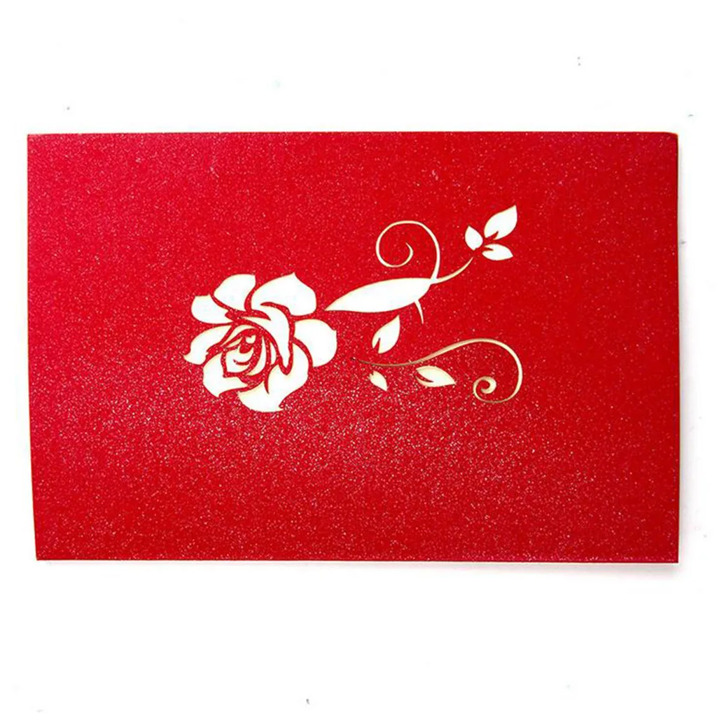 best selling 2020 products 3D Popped Greeting Card Love Romantic Wedding Valentine's Day Gifts Cards support dropshipping | Дом и сад