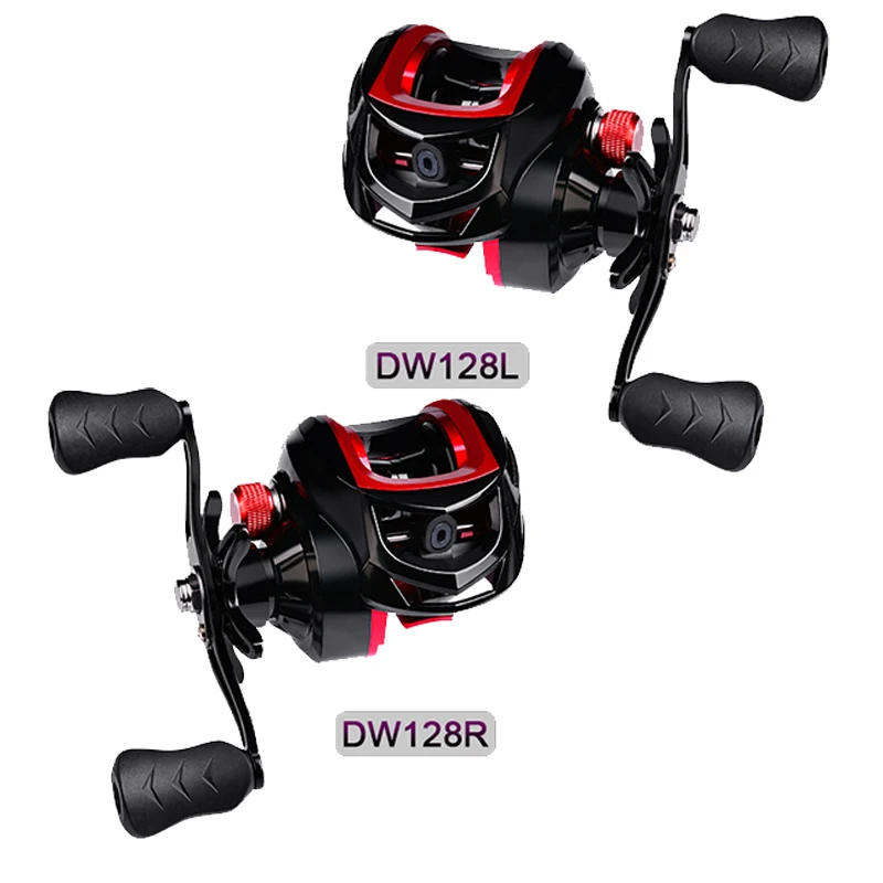 

Рыболовная катушка с магнитным тормозом, 12 передач, левая/правая рука, для морской воды, 10 кг