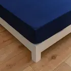 Простыня Bonenjoy эластичная однотонная с наматрасником, чехол для матраса размера QueenKing, простыни sabanas cama 90, без наволочки