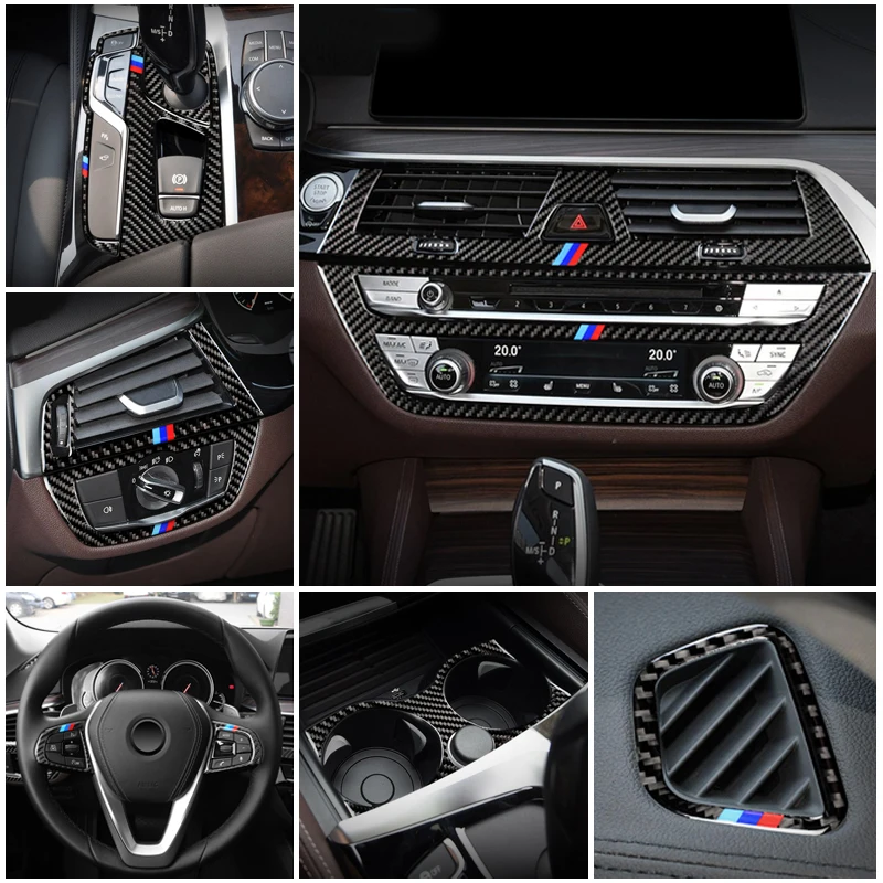 

Автомобильные аксессуары для BMW 5 серии 6GT G30 G32 G38, внутренняя дверь автомобиля, аудио динамик, панель переключения передач, дверной подлокотн...