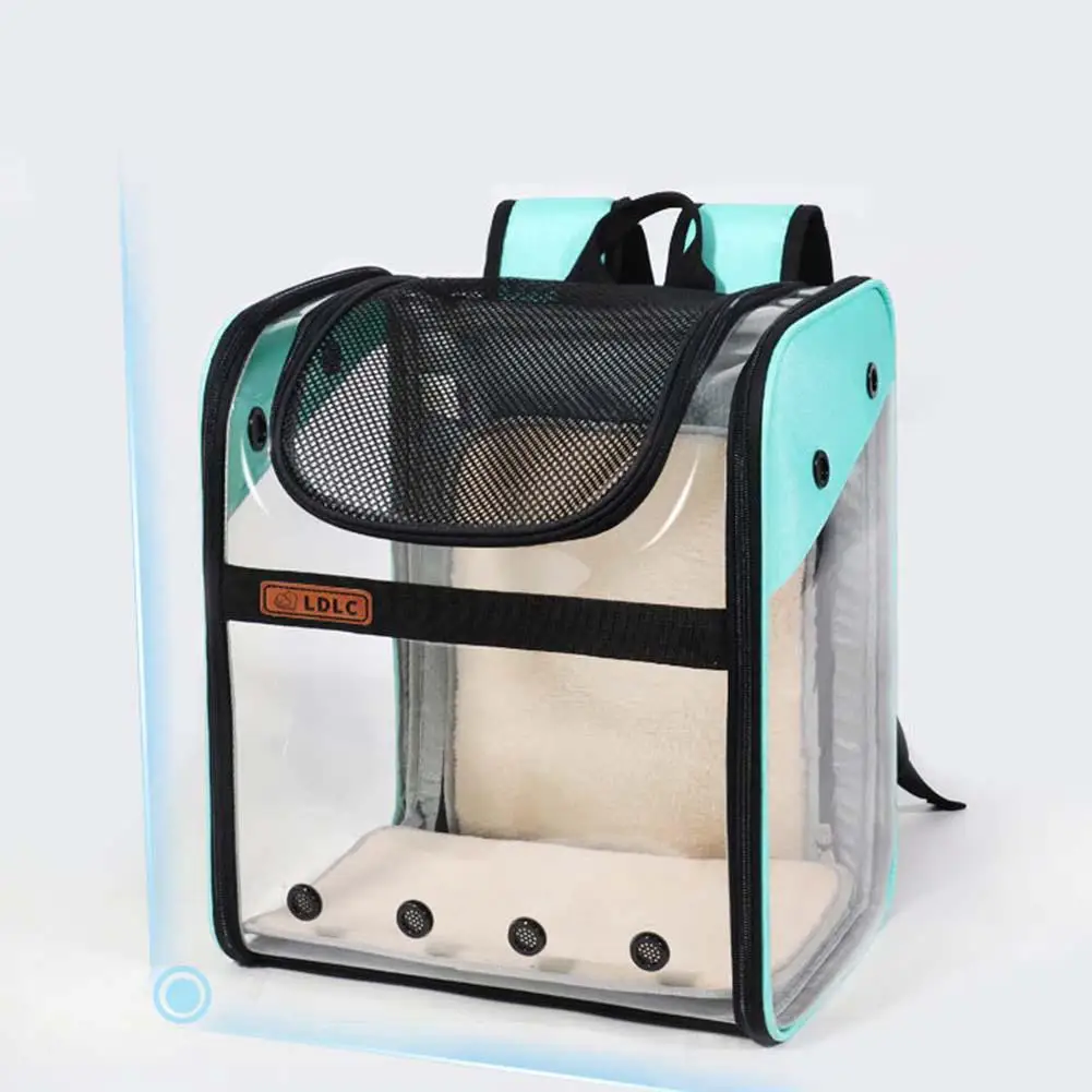 

Folding Transparent Backpack Dog Cat Breathable Bag for Outdoor Use