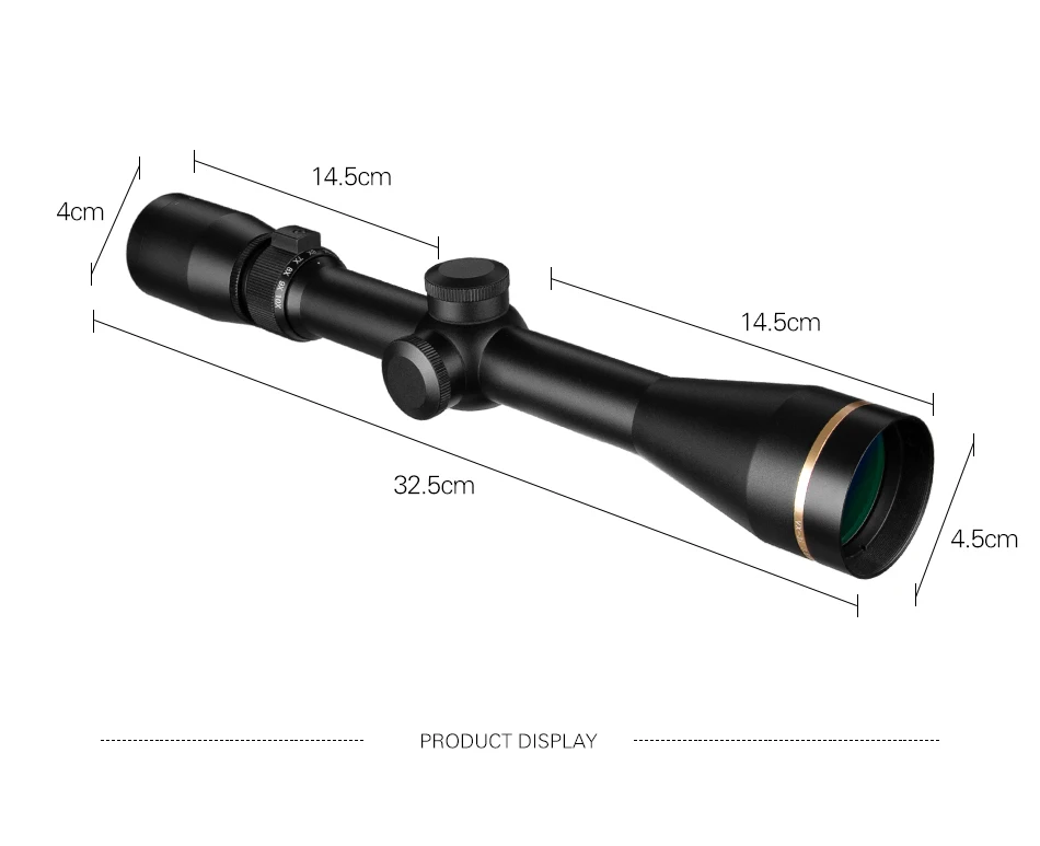 VX3 тактический прицел 3,5-10x40 подсветкой Оптический прицел охотничьи прицелы для Страйкбольное ружье с 11 мм/20 мм крепление