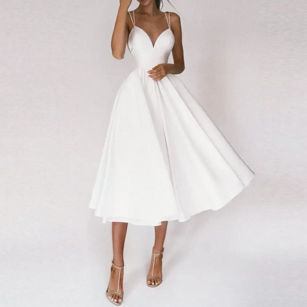 

Formal Dress Women Party Long Dresses Knee Length Maxi Strapless Spaghetti Strap Sexy Club Night Feminino Casual Vestido Wedding