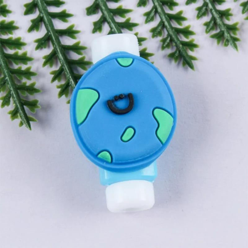 Мультяшный Usb-кабель для зарядного устройства протектор iPhone USB-кабель держатель